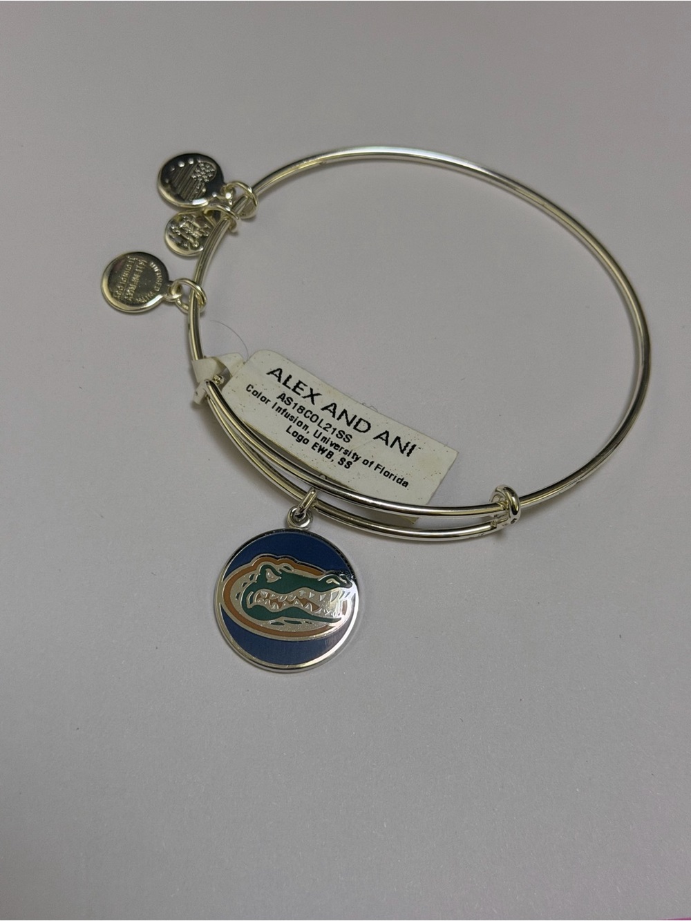 University of Florida Gators Alex and Ani Bracelet new with tags
